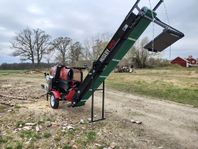 Vedmaskin 12 Ton - Med 4 sek cykeltid och kedjeinmatning