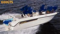 Ryd 600 gts m Johnsson 115 hk båtkärra