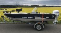 Linder Arkip 460 + Honda BF 50 + Tiki Bs 750-R
