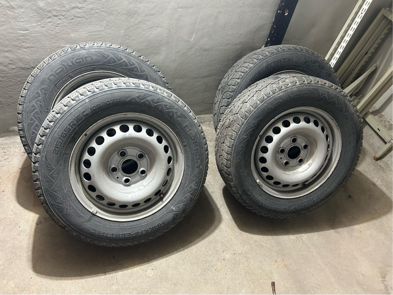 Vw Transporter dubbdäck 16” ,...