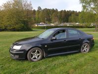 Saab 9-3 1.8 T sportsedan Automat 2007 svart met halv skinn