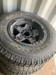Hjul 33x12.50R17LT Jeep Wrangler 