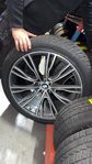 Original 21” tums BMW individual fälgar med nya MS däck