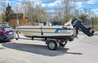 Lohi 465 Styrpulpet 80-kärra + Lowrance Elite ekolod 
