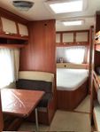 Uthyres husvagn Hobby 720 med 6-8 sovplatser