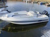 Crescent V20 stingray Evinrude e-tec 115 hk 30 kärra