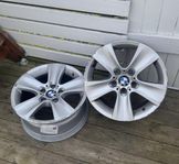 BMW original fälgar 17 tum, style 327 