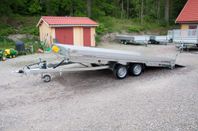 Humbaur Multisläp 3500kg dubbel hydraulisk tipp och ramp