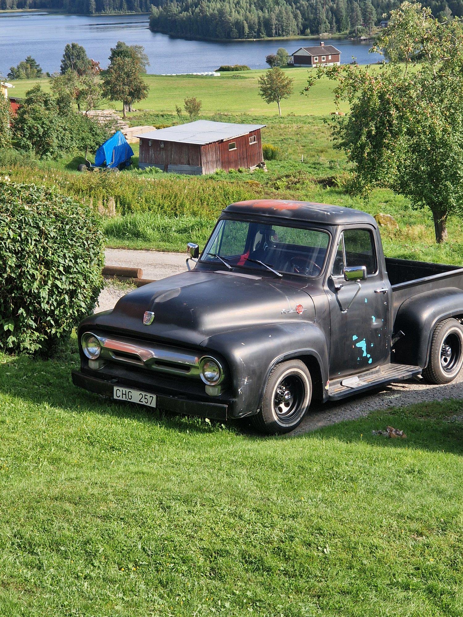 Ford F-100 3.9 V8 Manual, 134hp, 1955