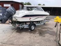 Finnmaster 5700 open med trailer 80 kmh ny kapell