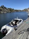 Välunderhållen Bella 640HT med nyare (och nyservad) Evinrude