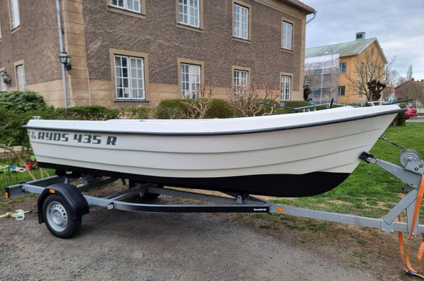 Ryds 435 R -95 + Evinrude15 hk säljes i Lidköping | Blocket