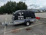 Hyr ett färdiglastat släp för BE/B96-uppkörning i Göteborg!