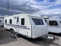 Adria Alpina 743 uk 2011  barnkammare Alde förtält 