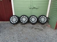 Audifälgar med Nokian vinterdäck