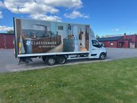 BE-trailer Renault master Chassi Cab 3.5 T 2.3 dCi Euro 6