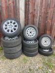 Sommar hjul Volvo V70 och VW 4/100