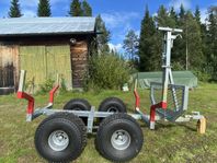Nytt Bronco atv timmervagn