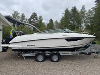 Flipper 650 DC med bromsat släp 70km/h