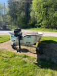 Ryds triss 380 inkl trailer och motor.