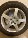 Sommar däck med fälgar (205/60R16)- Ford Focus 2017