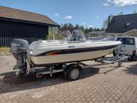 Fogelsta bromsad båttrailer 950kg