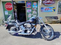 Harley-Davidson Softail EVO. Byte Chopper med stel bakram.