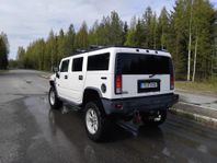 Hummer H2 6.0 V8 årsmodell 2004 Vit