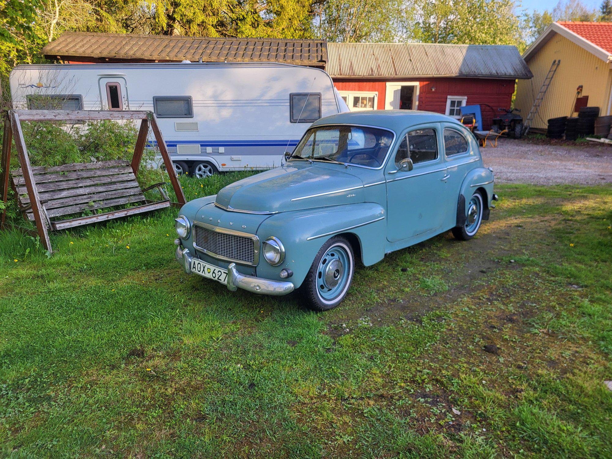 Volvo PV544C 1.8 Manuell, 4-trinn, 75hk, 1961