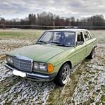 Mercedes-Benz W123 med luftfjädring. bytes