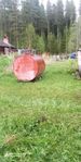 timmervagn. transportband ,skopa
