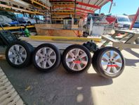 4.sommardäck med VW aluminium fälgar.205/55/16