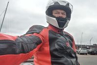 Dainese 2-delat skinnställ Stl. 52