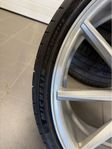 Vossen 22 tum komplett däck och fälg