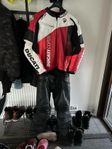 Ducati skinnställ 2 delat