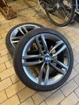 BMW 18" M-Sport original  fälgar mörk gråa 