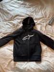 Alpine star mc hoodie med ryggskydd 
