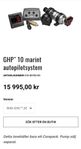 Garmin autopilotsystem nytt + 1.2 liters pump