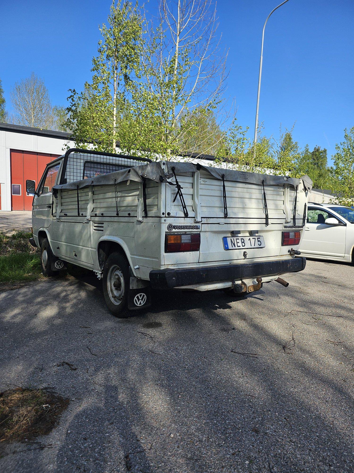 Volkswagen Transporter Chassi Cab 2600 2.1 Automatisk, 112hk, 1988