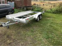 Uthyres biltrailer biltransport släp för b kort be