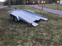 Uthyres biltrailer biltransport släp för b kort be