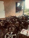 Mopeder jawa bagge Kina vespor 