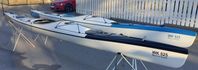 Kajak i glasfiber World of Kayaks WK525 havskajak med roder