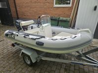 Ribbåt 330 med 20hk fyrtaktsmotor