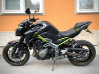 Kawasaki z900 2019, välvårdad lågmilare