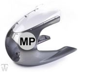 Triumph Thruxton R Dolphin Fairing i Silver Ice köpes
