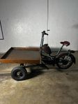 Totalrenoverad Flakmoped