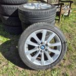 fälgar bmw 520, bra skick o fina däck