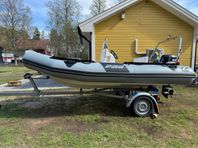 Zodiac PRO 9 man (2004 med trailer)
