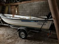 Ryds 465 med motor och båtkärra 80
